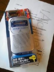 ポケットラジオ