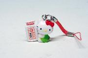 Hello Kitty マルちゃん　たらこ焼きそば＆焼きうどん　オリジナルストラップ