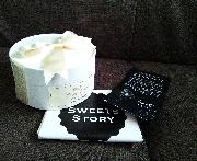 シフォンケーキ　赤ちゃんにほおずり