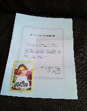 トリンドル玲奈図書カード　500円分