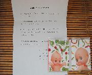 キューピーオリジナルパタパタメモ帳