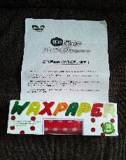 ワックスペーパー　ポルカドット