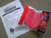 シリコン製ハートの皿つかみ