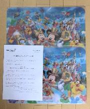 東京ディズニーリゾート３０周年オリジナルランチョンマット２枚