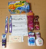 商品券1,000円分とライオン製品