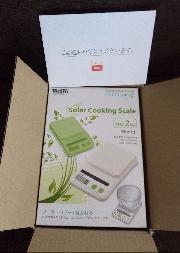 デジタルソーラークッキングスケール