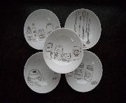 ボウル５個・中華丼・毎日果実