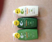 シャンプー、リンス、ボディーソープ