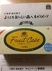 小岩井農場 フルーツケーキ