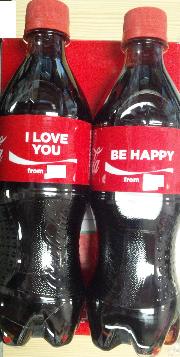 名入れコカコーラ