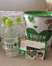 新GREEN DA・KA・RA×3本とペール缶