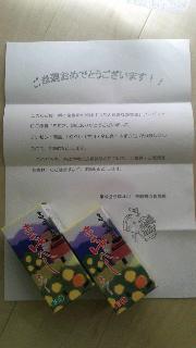 「ゆべし」甘口、辛口各１本ずつ