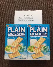 プレーンクラッカー 2箱