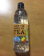 「サントリー天然水 PREMIUM MORNING TEA レモン」550mlペットボトル　1本