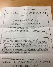 普通為替証書 3,000円