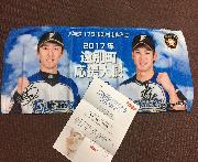 ファイターズ賞 応援大使タオル 遠別町