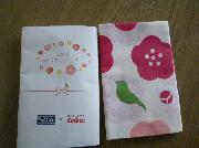 梅がらのてぬぐい