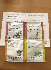 TEA RAPY ジャスミン茶・玉露入煎茶・セイロンティー・当帰葉入黒豆茶