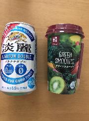 KIRIN淡麗プラチナラベル・NATURAL LAWSON グリーンスムージー