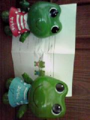 ケロちゃんコロちゃん人形