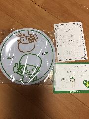 グリーンダカラちゃんメラミンプレート