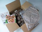 オリジナルベジバスケットと北海道のじゃがいも