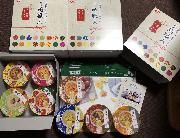 日清麺職人8種×３箱・オリジナルデリスタペーパー