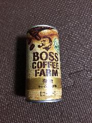 ボス コーヒーファーム 微糖　185g缶