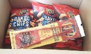 新発売のリッツ ベイクドチップス3袋とリッツ オリジナルトング1個 