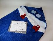 一平ちゃん夜店の焼そば×名探偵コナン　フード付きタオル