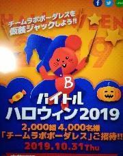 10/31(木)チームラボボーダレスハロウィン　ペア入場券