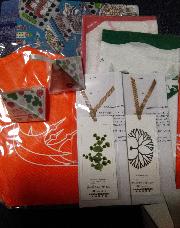 エコバッグ、ハンカチ、クリアファイルなど