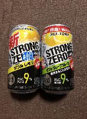 −196℃ストロングゼロ ダブルレモン、ダブルグレープフルーツ