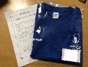 3本コース あなたの名前を刻もう！ラグビー日本代表選手ネーム入りラグビーワールドカップ2019™️ 日本大会開催記念Tシャツ