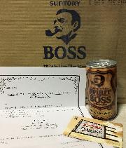 オリジナルQUOカード2,000円分　スピリットオブボス185g缶1ケース