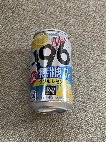 -196無糖＜ダブルレモン>ALC.7% 350ml缶