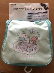 little twin stars デザイン　トラベルポーチ