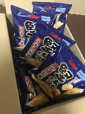 堅あげポテトうすしお味1ケース（12袋）