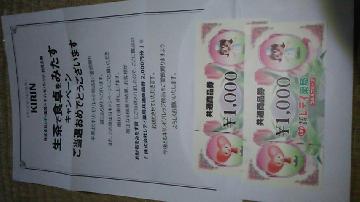 株式会社レディ薬局共通商品券2000円分