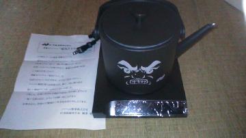 男梅オリジナル電気ケトル