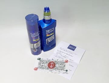 A賞　サクセス薬用シャンプー、育毛トニック＋蒙古タンメン中本1杯無料券