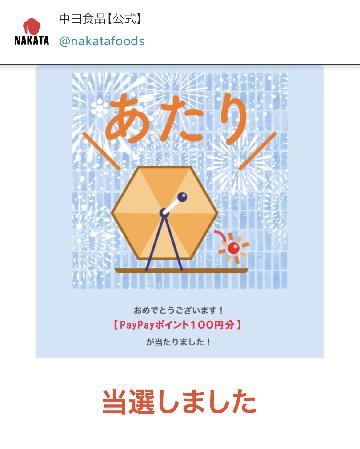 PayPayポイント100円分