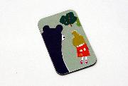 森のクマグネット　こども文庫プロジェクト　全3種
