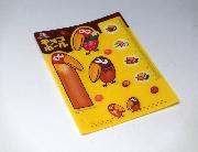 チョコボールオリジナル文具シート