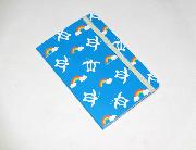 BOSSオリジナルフラハワイグッズ　バンド付きノート全2種