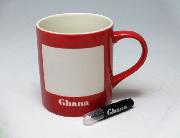 母の日　Ghana MILK CHOCOLATE メッセージマグカップセット