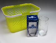 バスケット・光る流れ星グラス