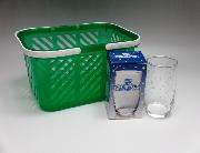 バスケット・光る流れ星グラス