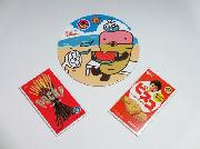 サークルKサンクスオリジナルお菓子めんこ全5種