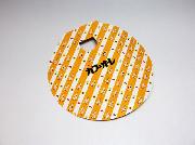 glicoカフェオーレ折りたたみうちわ